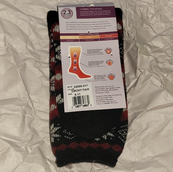 Women's Thermal Socks - Picture 2 of 2